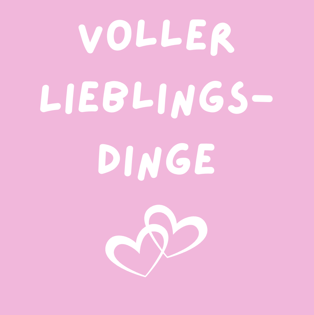 Tasche/ Tote Bag/ Stoffbeutel aus Baumwolle pastell mit Spruch: voller Lieblingsdinge