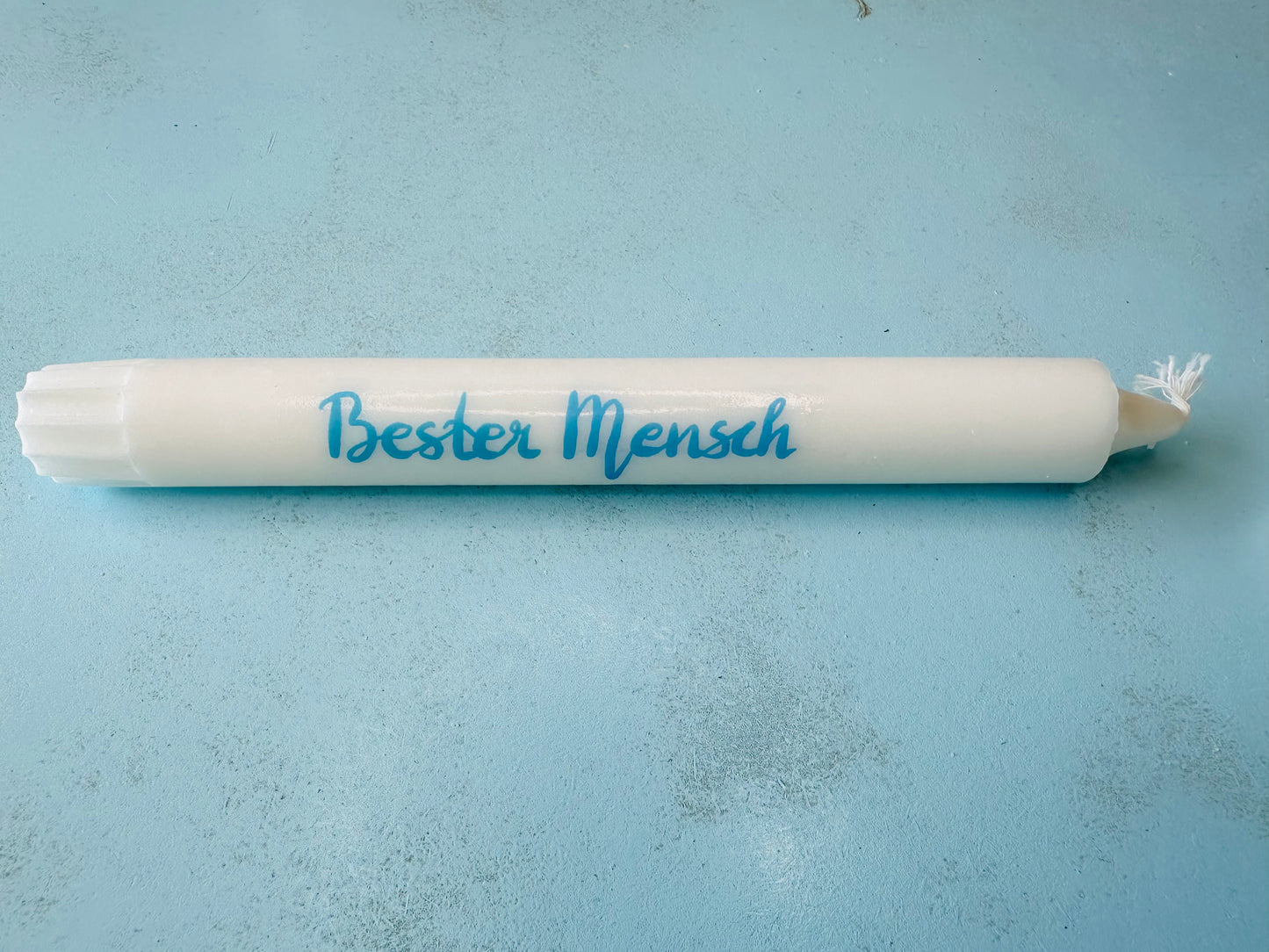 Kerze mit Spruch Bester Mensch