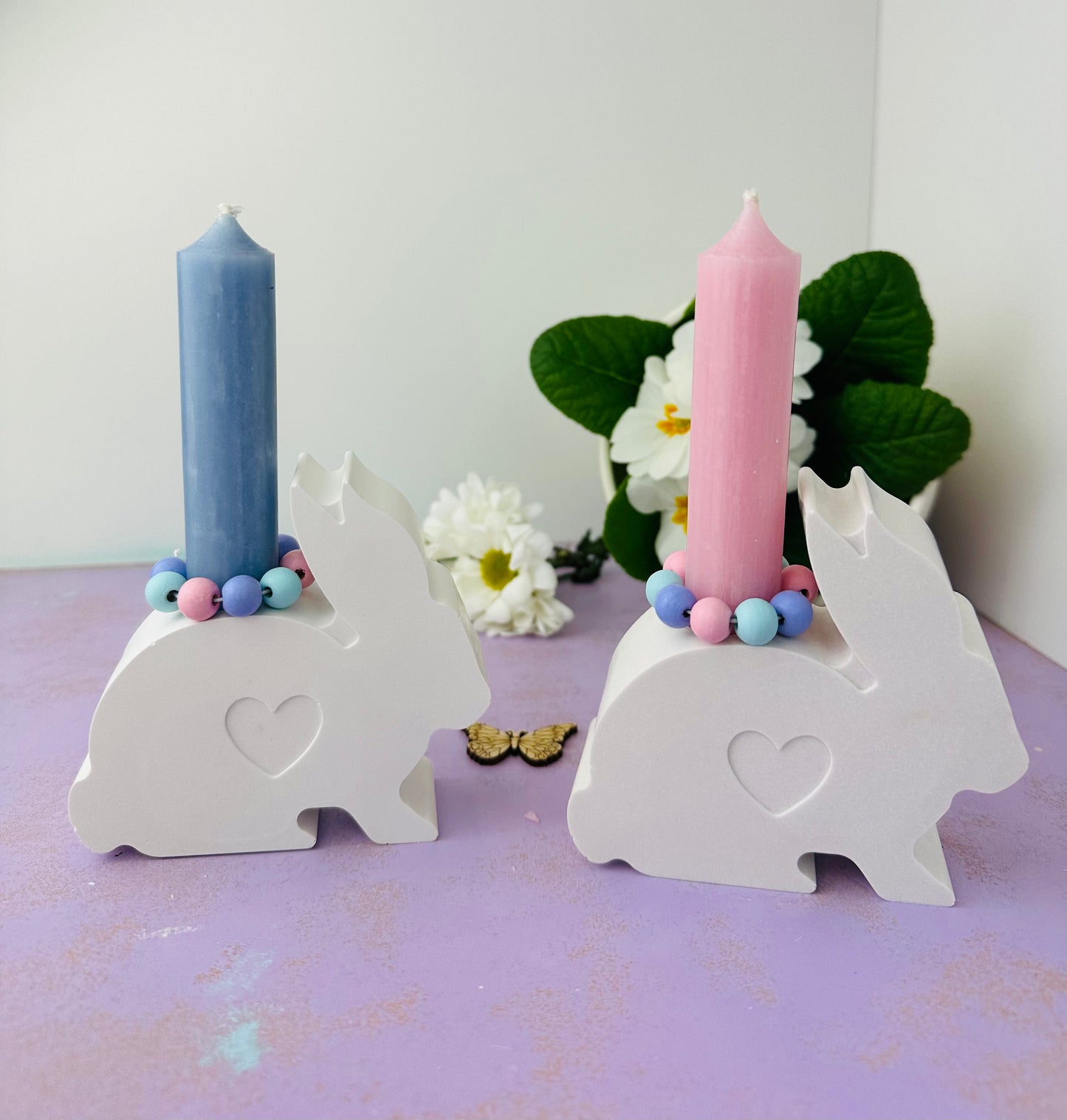 Osterhasenkerzenhalter Kerzenständer Osterhase